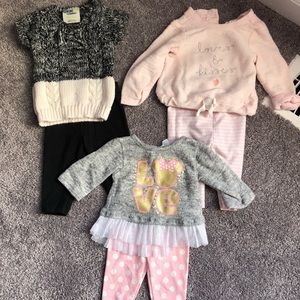 NB and 0-3 matching outfits